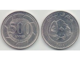 Ливан. 500 ливров 2000г.
