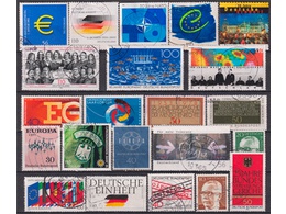 Политика. Почтовые марки Германии.