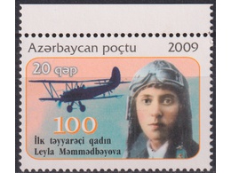 Азербайджан. Авиация. Почтовая марка 2009г.