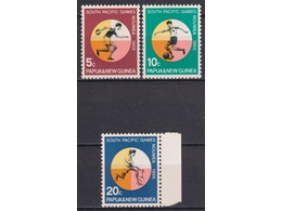Папуа-Новая Гвинея. Спорт. Серия марок 1966г.