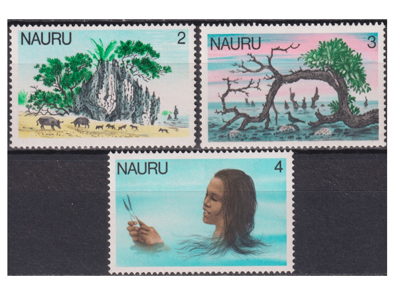 Науру. Флора и фауна. Филателия 1979г.