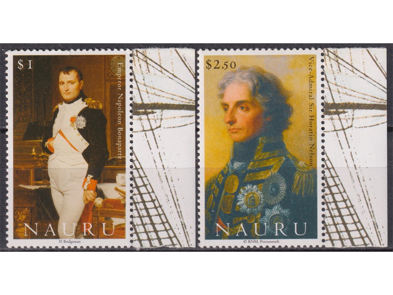 Науру. Наполеон. Филателия 2005г.