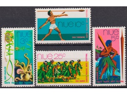 Ниуэ. Фестиваль. Серия марок 1972г.
