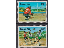 Токелау. Спорт. Почтовые марки.
