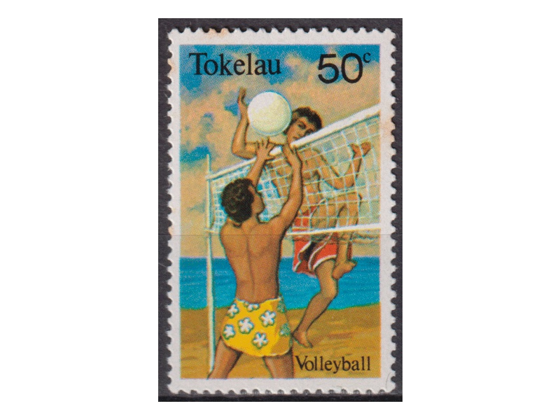 Токелау. Спорт. Почтовая марка 1981г.