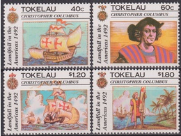 Токелау. Колумб. Серия марок 1992г.