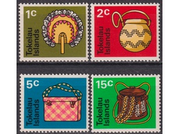 Токелау. Промыслы. Почтовые марки 1971г.