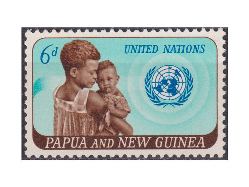 Папуа-Новая Гвинея. Организация. Почтовая марка 1965г.