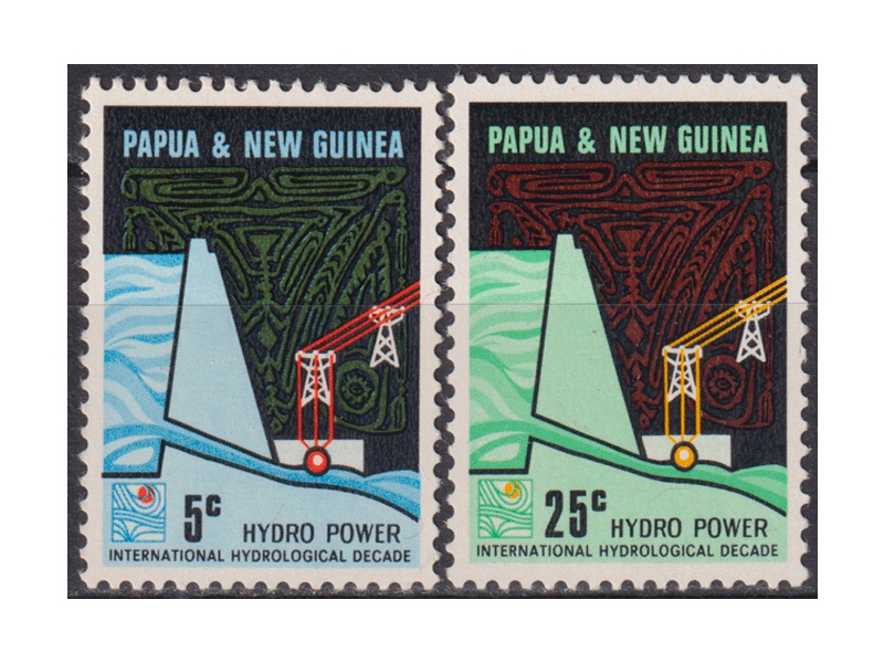 Папуа-Новая Гвинея. Индустрия. Серия марок 1967г.