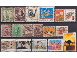 Австралия. Набор почтовых марок.