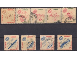 Куба. Спорт. Почтовые марки 1964г.