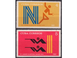 Куба. Мюнхен-72. Почтовые марки 1972г.