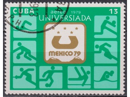 Куба. Спорт. Почтовая марка 1979г.