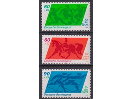 Германия (ФРГ). Спорт. Серия марок 1980г.