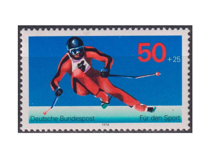 Германия (ФРГ). Спорт. Почтовая марка 1978г.