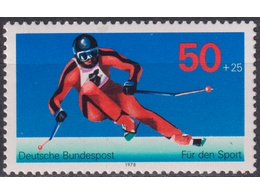 Германия (ФРГ). Спорт. Почтовая марка 1978г.