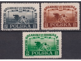 Польша. Спорт. Серия марок 1948г.