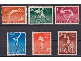Болгария. Спорт. Серия марок 1956г.