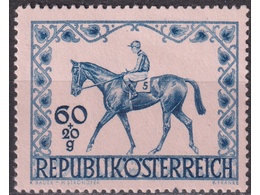 Австрия. Спорт. Почтовая марка 1947г.