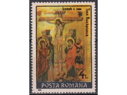 Румыния. Пасха. Почтовая марка 1991г.