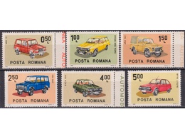 Румыния. Автомобили. Серия марок 1983г.