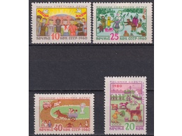 Рисунки детей. Серия марок 1960г.