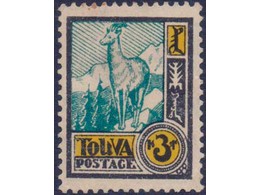 Горная коза. Марка Тувы 1927г.