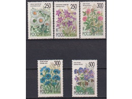 Полевые цветы. Серия марок 1995г.