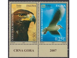 Черногория. Птицы. Сцепка 2007г.