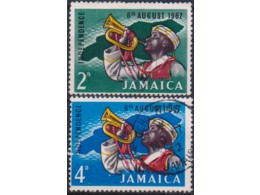 Ямайка. День независимости. Серия марок 1962г.