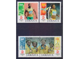 Ямайка. Олимпиада. Пекин. Серия марок 2008г.
