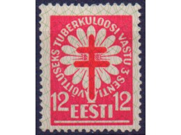Эстония. Красный Крест. Почтовая марка 1933г.