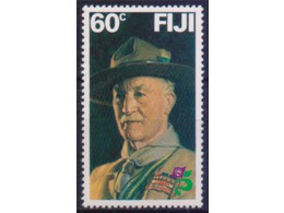 Фиджи. Бойскауты. Почтовая марка 1982г.