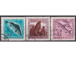 Фауна СССР. Рыбы. Серия марок 1960г.