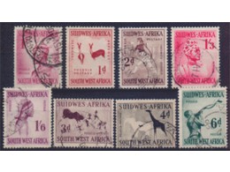 Юго-Западная Африка. Почтовые марки 1954-1960гг.