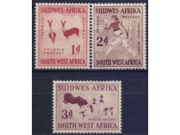 Юго-Западная Африка. Искусство. Марки 1954-1960гг.