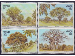 Южная Африка. Венда. Деревья. Серия марок 1982г.