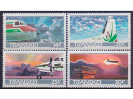 Южная Африка. Транскей. Самолеты. Серия марок 1987г.