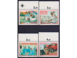 ЮАР. Компания - донор крови. Серия марок 1986г.