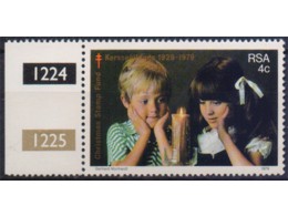 ЮАР. Рождество. Почтовая марка 1979г.