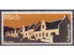ЮАР. Архитектура. Почтовая марка 1974г.