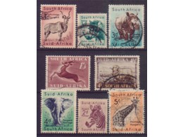 Южная Африка. Фауна. Набор гашенных почтовых марок.