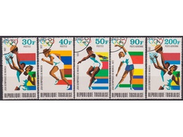 Того. Олимпиада в Германии. Почтовые марки 1972г.