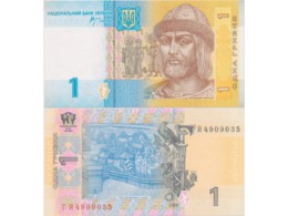 Украина. 1 гривна 2006г.