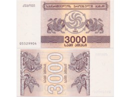 Грузия. 3000 купонов 1993г.