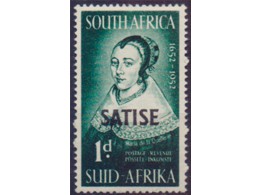 Южная Африка. SATISE. Почтовая марка 1952г.