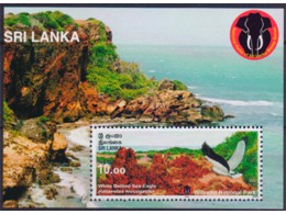 Шри-Ланка. Орел. Сувенирный блок 2006г.