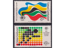 Турция. Олимпиада. Почтовые марки 1984г.