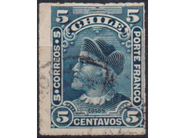 Чили. Почтовая марка 1900-1901гг.