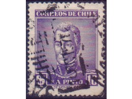 Чили. Почтовая марка 1956г.